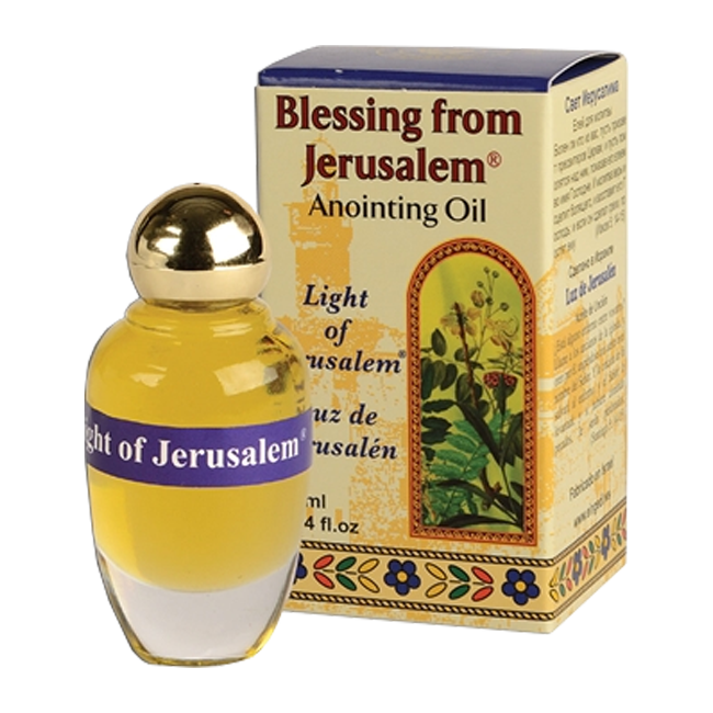 Blessing from Jerusalem Anointing Oil Light of Jerusalem